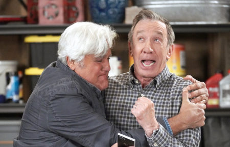 Jay Leno and Tim Allen in Last Man Standing