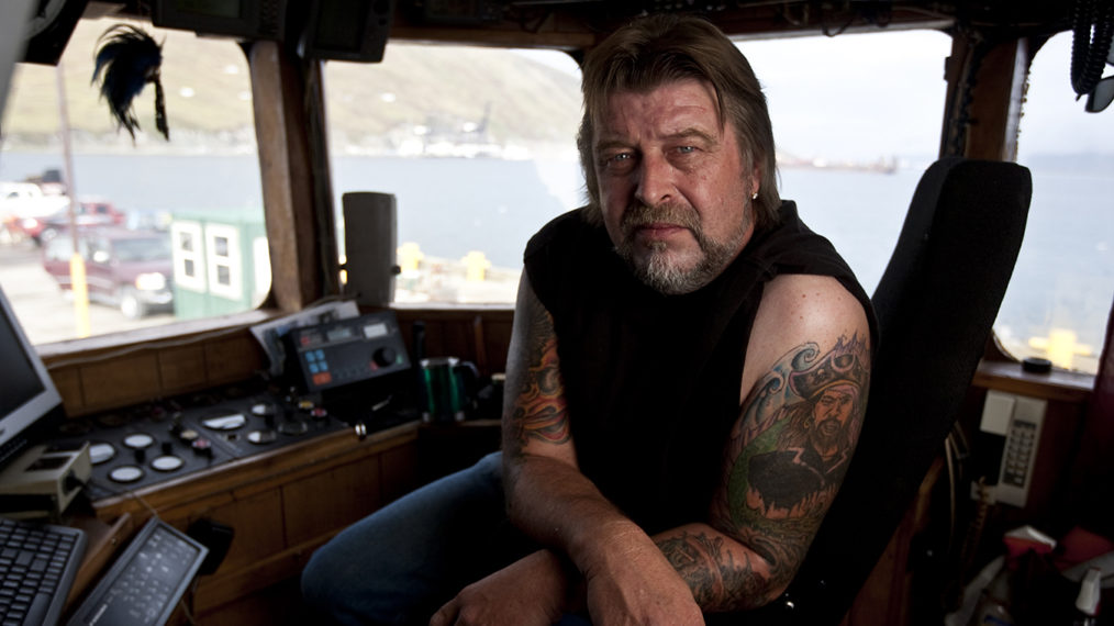 Cornelia Marie Captain Phil Harris is photographed on the Cornelia Marie during Deadliest Catch season six