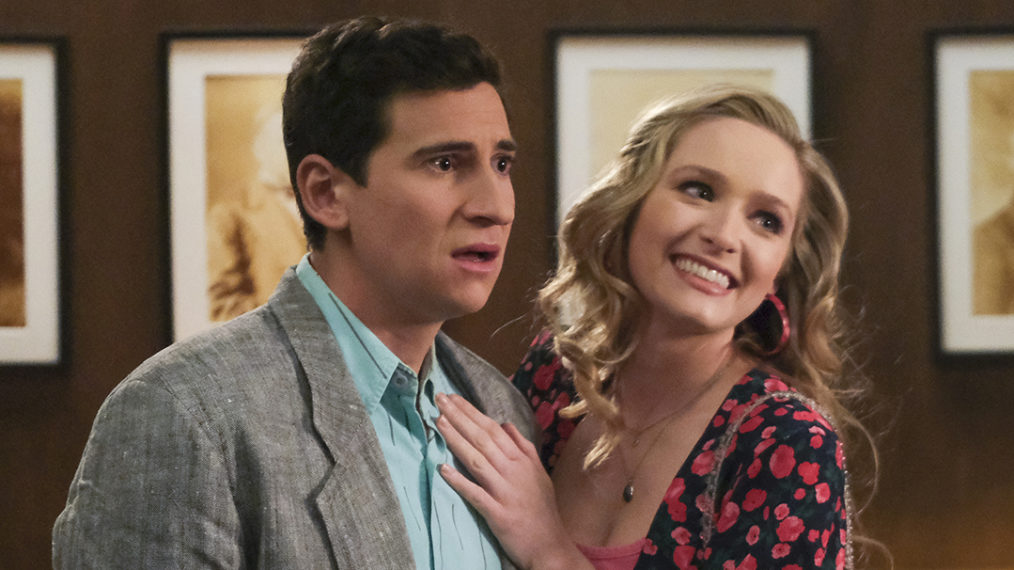 Sam Lerner and Greer Grammer in The Goldbergs - 'The Dating Game'