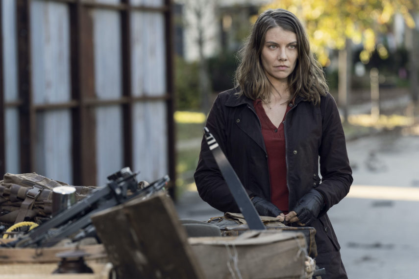 walking dead season 10 episode 22 lauren cohan maggie