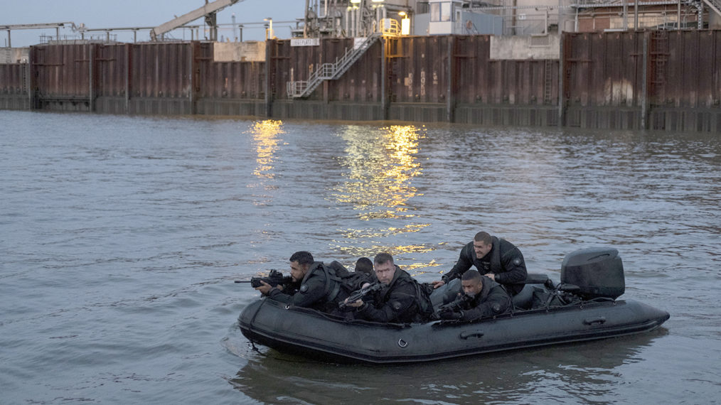 Jacob Scipio, Jack Kesy, Michael B. Jordan, and Cam Gigandet in Without Remorse