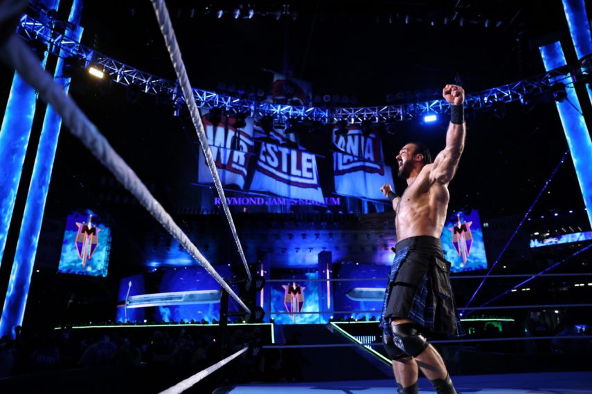 Drew McIntyre at WrestleMania