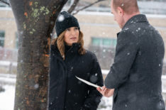 Christopher Meloni Helps Mariska Hargitay Wrap 'Law & Order: SVU' Season 22 (PHOTOS)