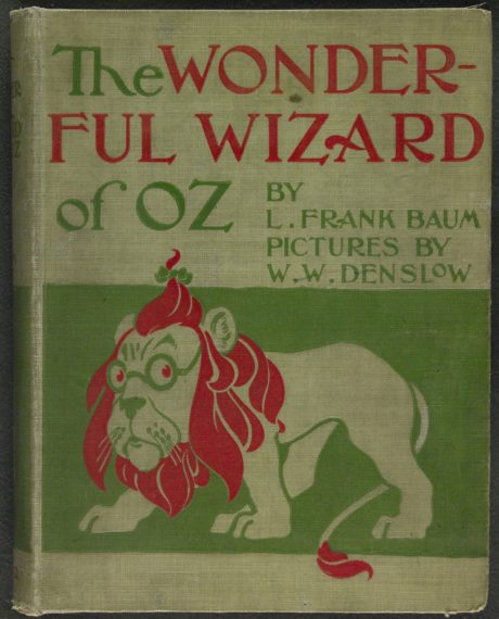 book cover the wonderful wizard of oz