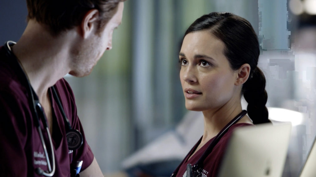 Chicago Med Sneak Peek Natalie Pleads With Will To Help Her Mother