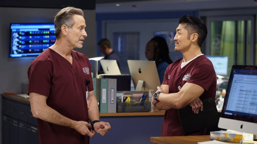 Steven Weber Dean Archer Chicago Med Brian Tee Ethan Choi