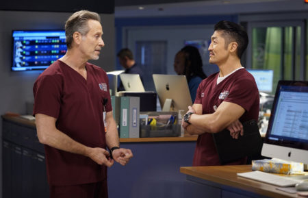 Steven Weber Dean Archer Chicago Med Brian Tee Ethan Choi