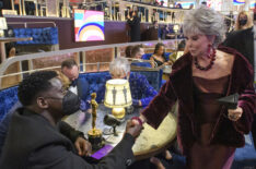 Oscars 2021 Backstage - Daniel Kaluuya Rita Moreno