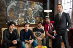Entourage movie cast - Adrian Grenier, Kevin Connolly, Jerry Ferrara, Kevin Dillon, Jeremy Piven