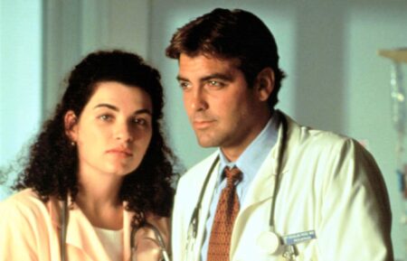 ER - Julianna Margulies and George Clooney