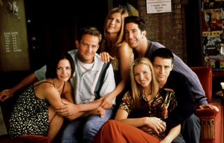 Friends Cast Courteney Matthew Jennifer David Lisa Matt 2000