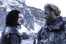 Game of Thrones - Kit Harington and Kristofer Hivju - Season 5 Hardhome