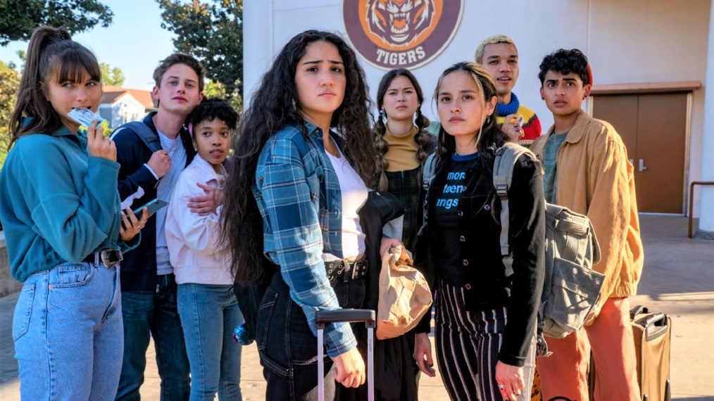 Generation cast - Season 1 - Chloe East, Uly Schlesinger, Nathanya Alexander, Haley Sanchez, Lukita Maxwell, Chase Sui Wonders, Justice Smith, Sydney Mae Diaz