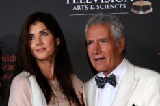 Jean and Alex Trebek at the 38th Annual Daytime Entertainment Emmy Awards