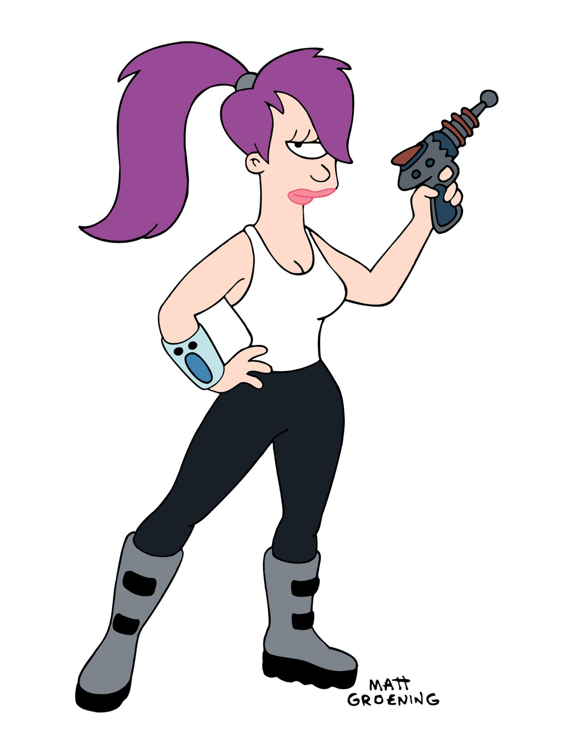 Katey Sagal as Leela in Futurama