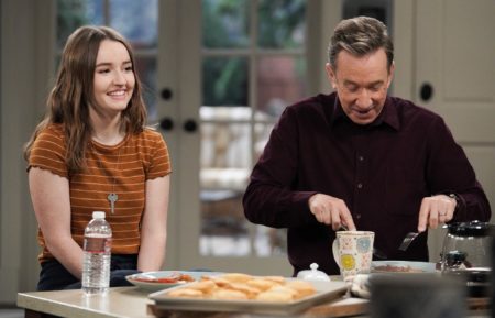 Kaitlyn Dever and Tim Allen in Last Man Standing