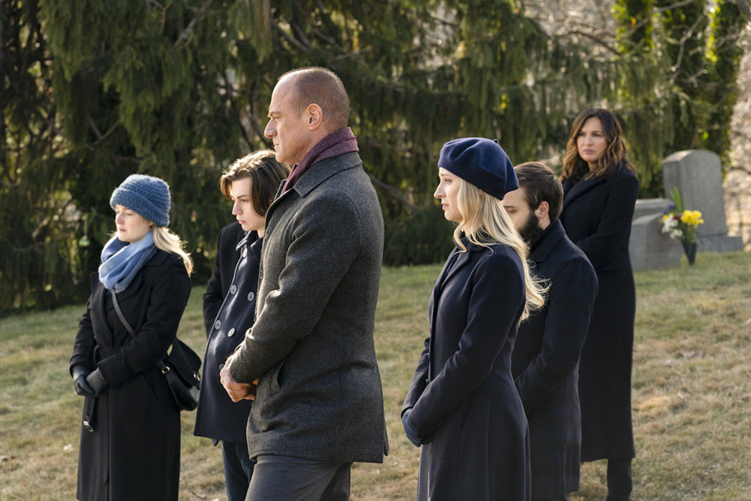 Stabler Family Kids Benson Kathy Funeral Organized Crime