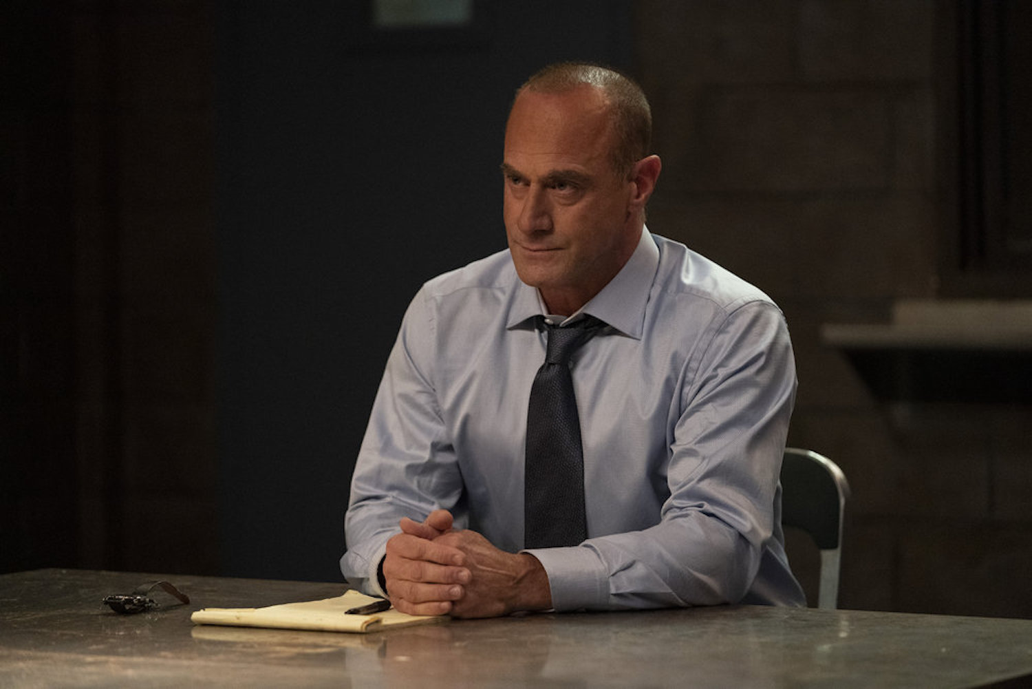 Christopher Meloni Law Order SVU Interrogation Return Detective Elliot Stabler