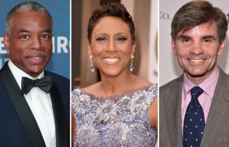 LeVar Burton Robin Roberts George Stephanopoulos