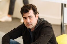 Ron Livingston on a beanbag in Loudermilk - Season 3