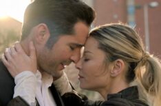 Lucifer - Tom Ellis as Lucifer Morningstar and Lauren German as Chloe Decker - Season 5