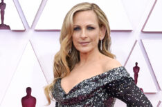 Marlee Matlin Oscars 2021 Red Carpet