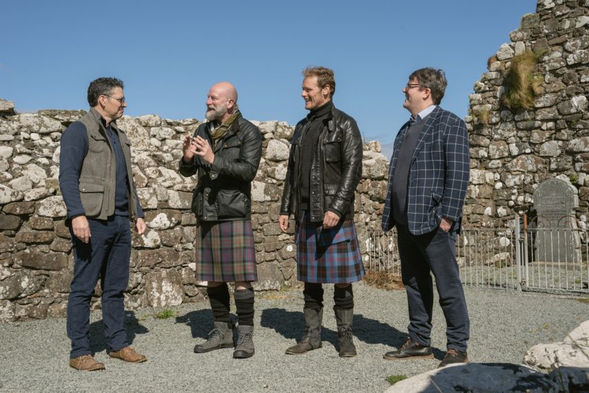 men in kilts sam heughan graham mctavish