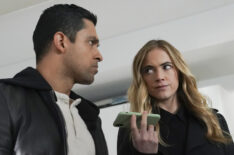 NCIS - Season 18 Episode 13 - Torres and Bishop -Wilmer Valderrama and Emily Wickersham