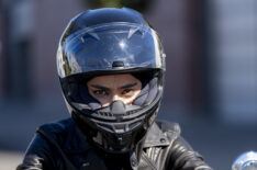 Medalion Rahimi as Fatima on motorcycle - NCIS Los Angeles, Season 12, Episode 15