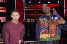 The Voice - Season 20 - Nick Jonas and Snoop Dogg