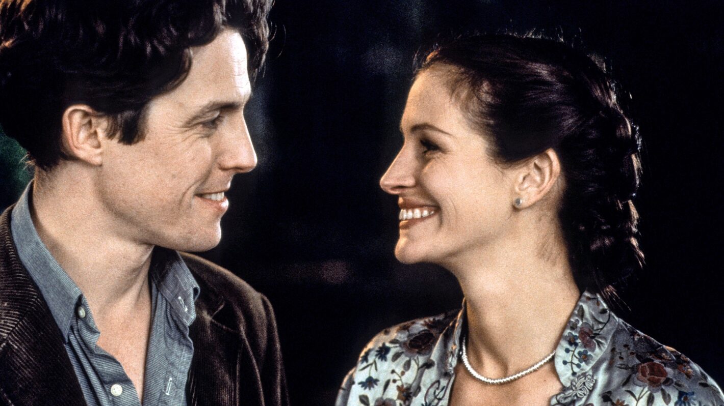 Notting Hill - Hugh Grant and Julia Roberts