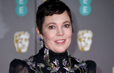 Olivia Colman at the 2020 EE British Academy Film Awards