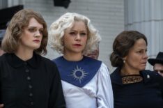 Gayle Rankin, Tatiana Maslany, and Lili Taylor in Perry Mason