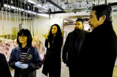 Keiko Agena, Aurora Perrineau, Frank Harts, and Lou Diamond Phillips in the “Killabustas” episode of Prodigal Son - Season 2 Episode 9