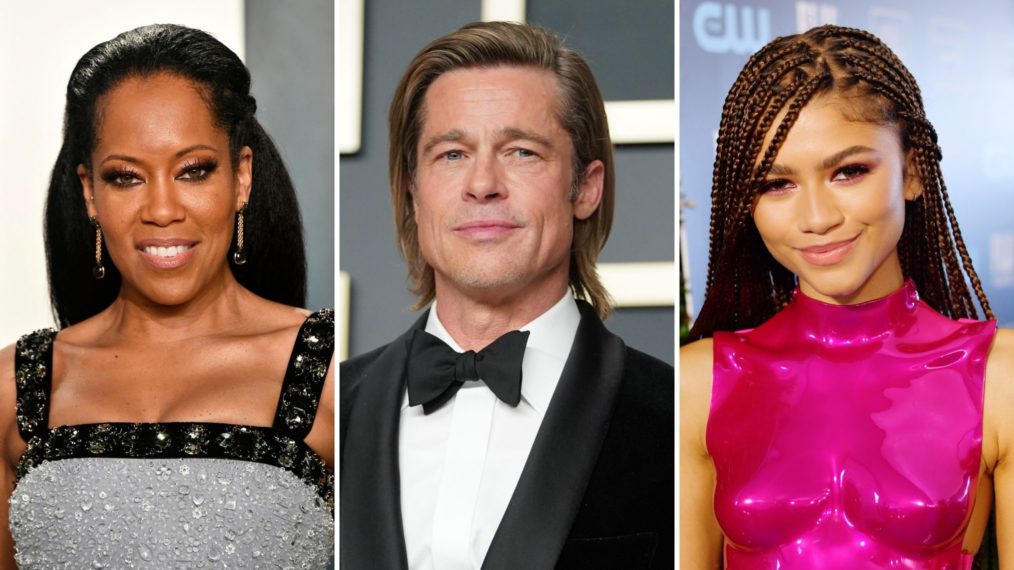 Regina King, Brad Pitt, Zendaya