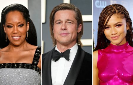 Regina King, Brad Pitt, Zendaya