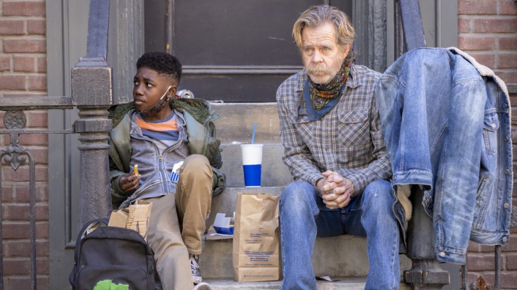 Shameless - Season 11 - Christian Isaiah and William H. Macy