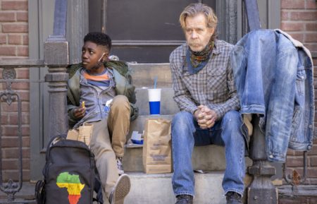 Shameless - Season 11 - Christian Isaiah and William H. Macy