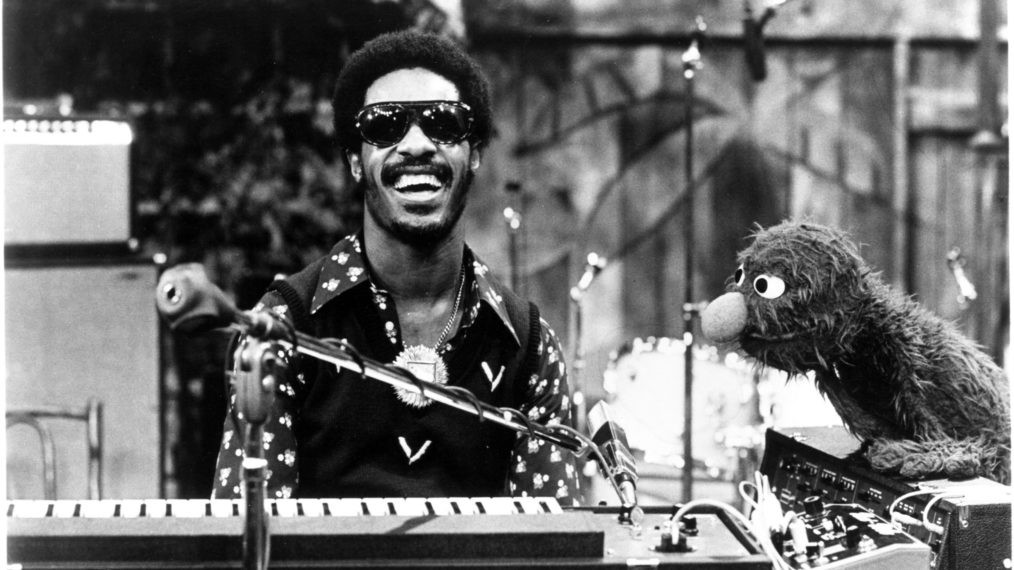 Sesame Street with Stevie Wonder in 1969