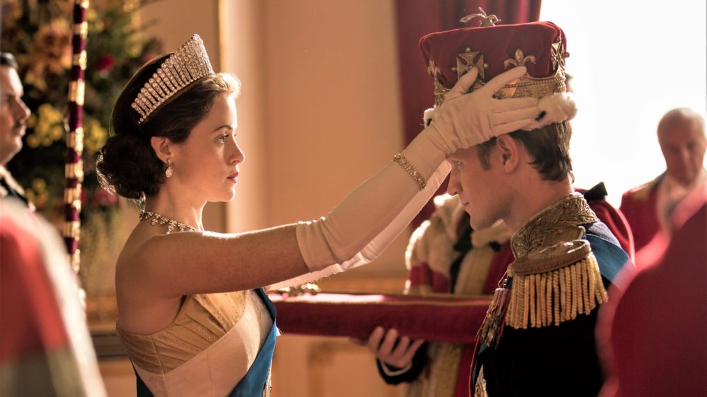 The Crown, season 2 - Claire Foy and Matt Smith
