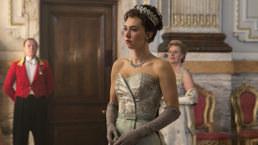 Vanessa Kirby as Margaret in The Crown