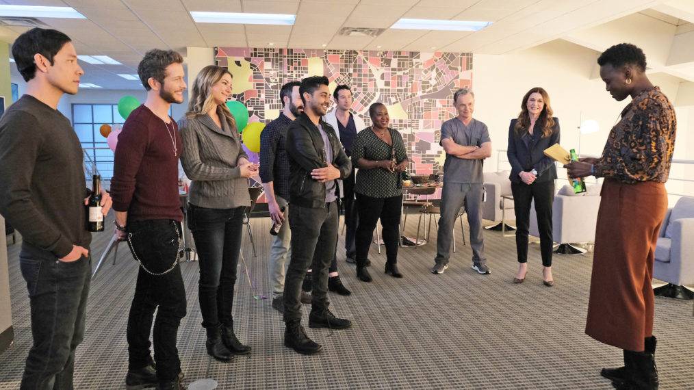 The Resident Season 4 Mina Farewell Party Exit