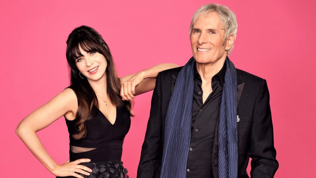 the celebrity dating game zoey deschanel michael bolton