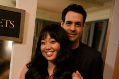 Alice Lee as Emily and Andrew Leeds as David in Zoey's Extraordinary Playlist - Season 2