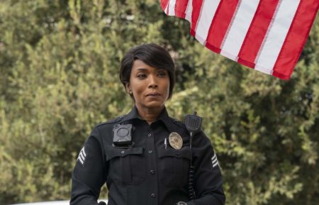 Angela Bassett as Athena Grant in 911 - Season 4