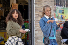 Blindspotting on Starz - Jasmine Cephas Jones and Helen Hunt