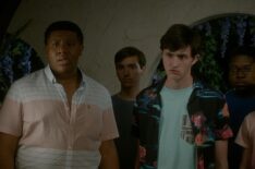 Khalil Everage and Gianni Decenzo in Cobra Kai
