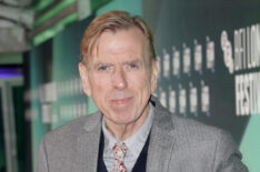 Timothy Spall attends the UK Premiere of The Party during the 61st BFI London Film Festival