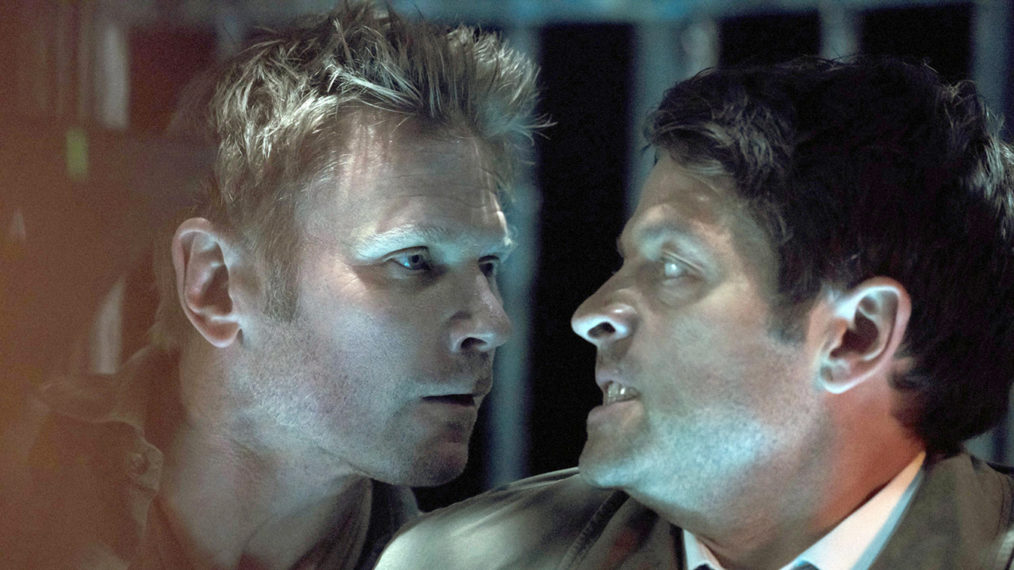 Supernatural - 'The Devil in the Details' - Mark Pellegrino and Misha Collins