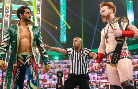 Mansoor facing Sheamus